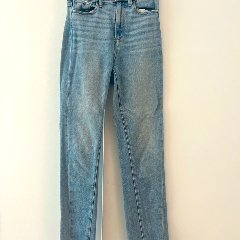 Paige Lightwash Skinny Jeans